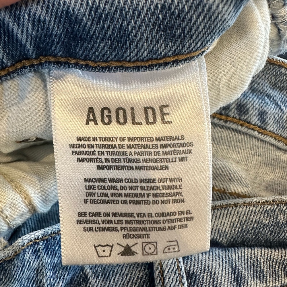 AGOLDE Nico High Rise Slim in Chronicle Size 32 - Picture 5 of 7